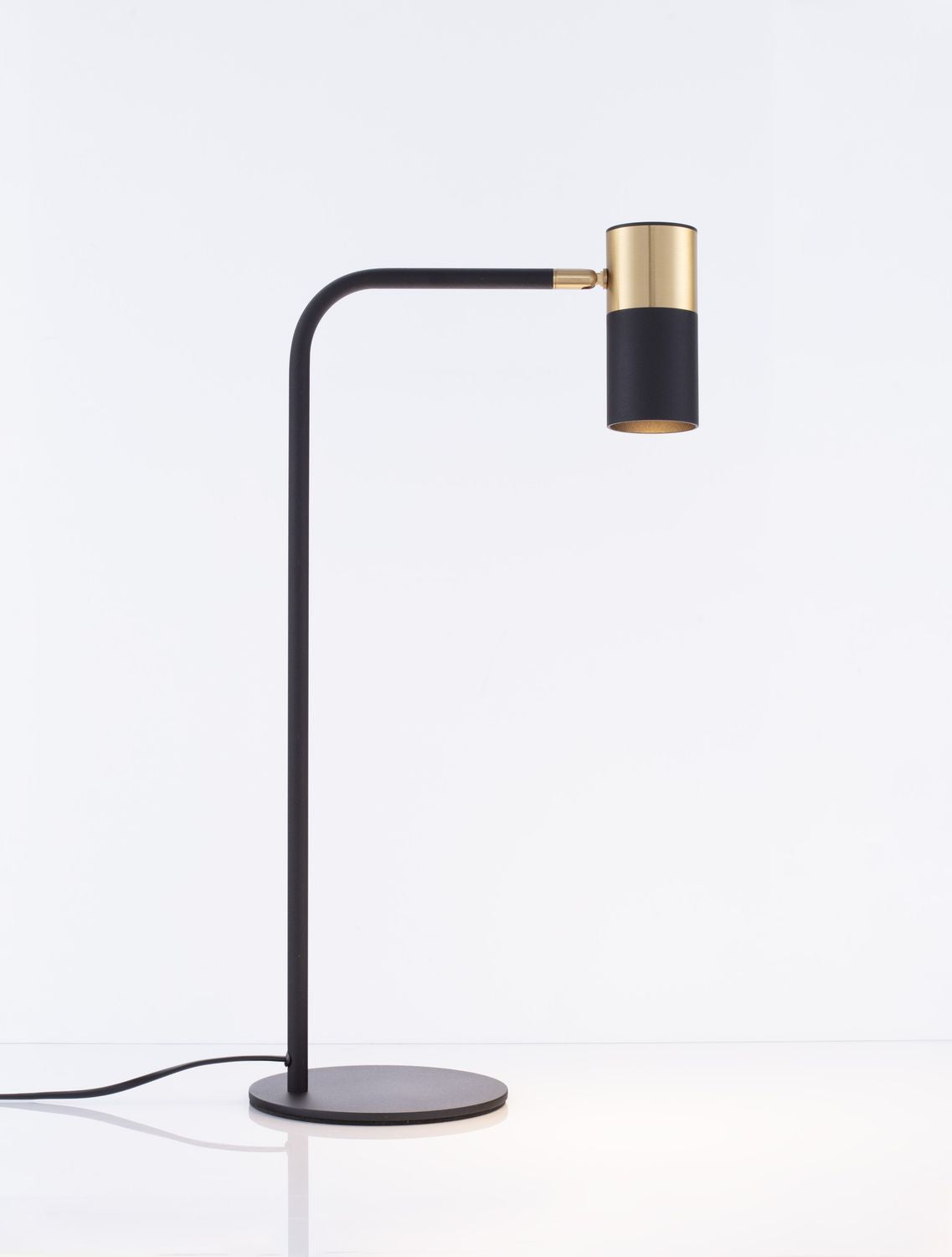 Lampe à poser Pongo noire, H 55 cm
