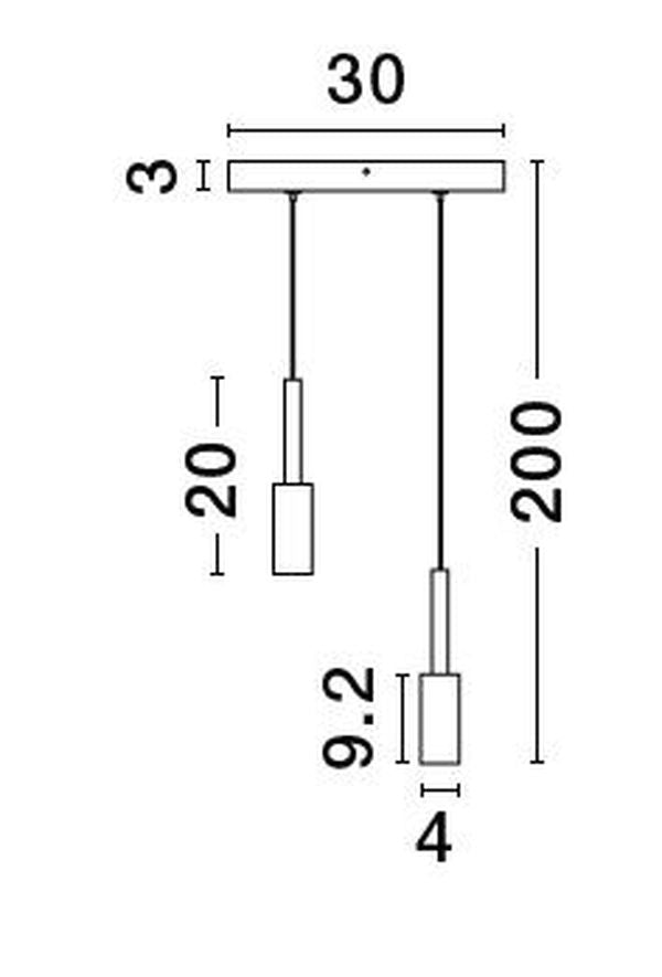 Suspension JOY blanche (9010231)