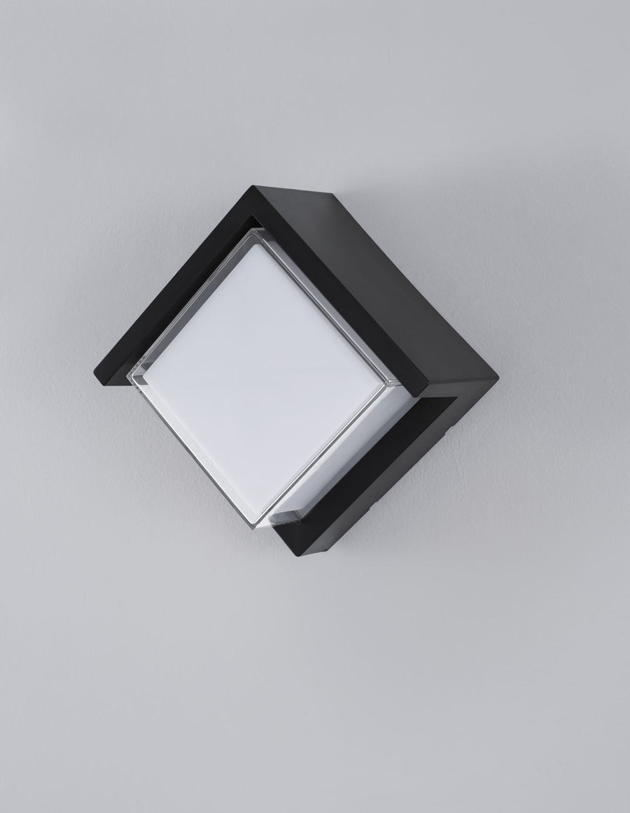 Applique extérieure MAX grise, verre (9026001)