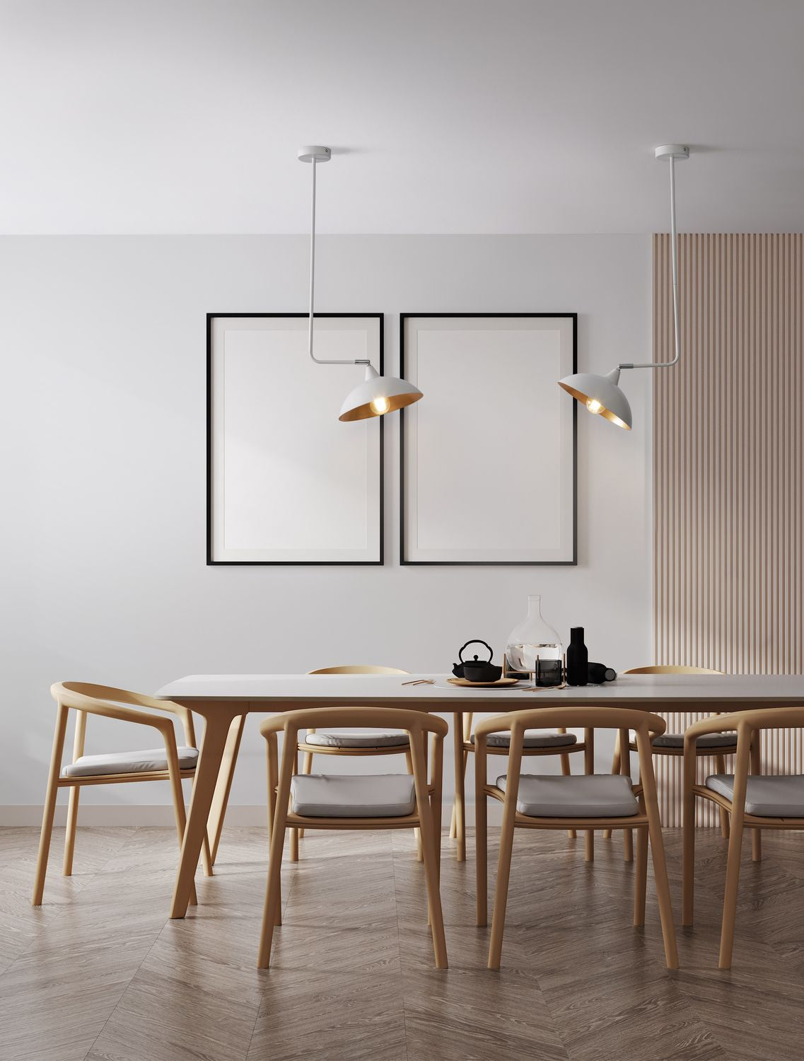 Suspension Mirba blanche