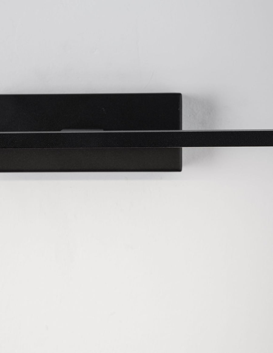 Applique murale Mondrian noire, L 41,5 cm