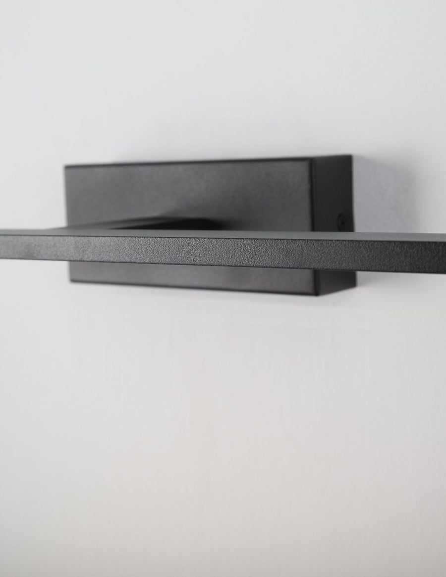 Applique murale Mondrian noire, L 41,5 cm