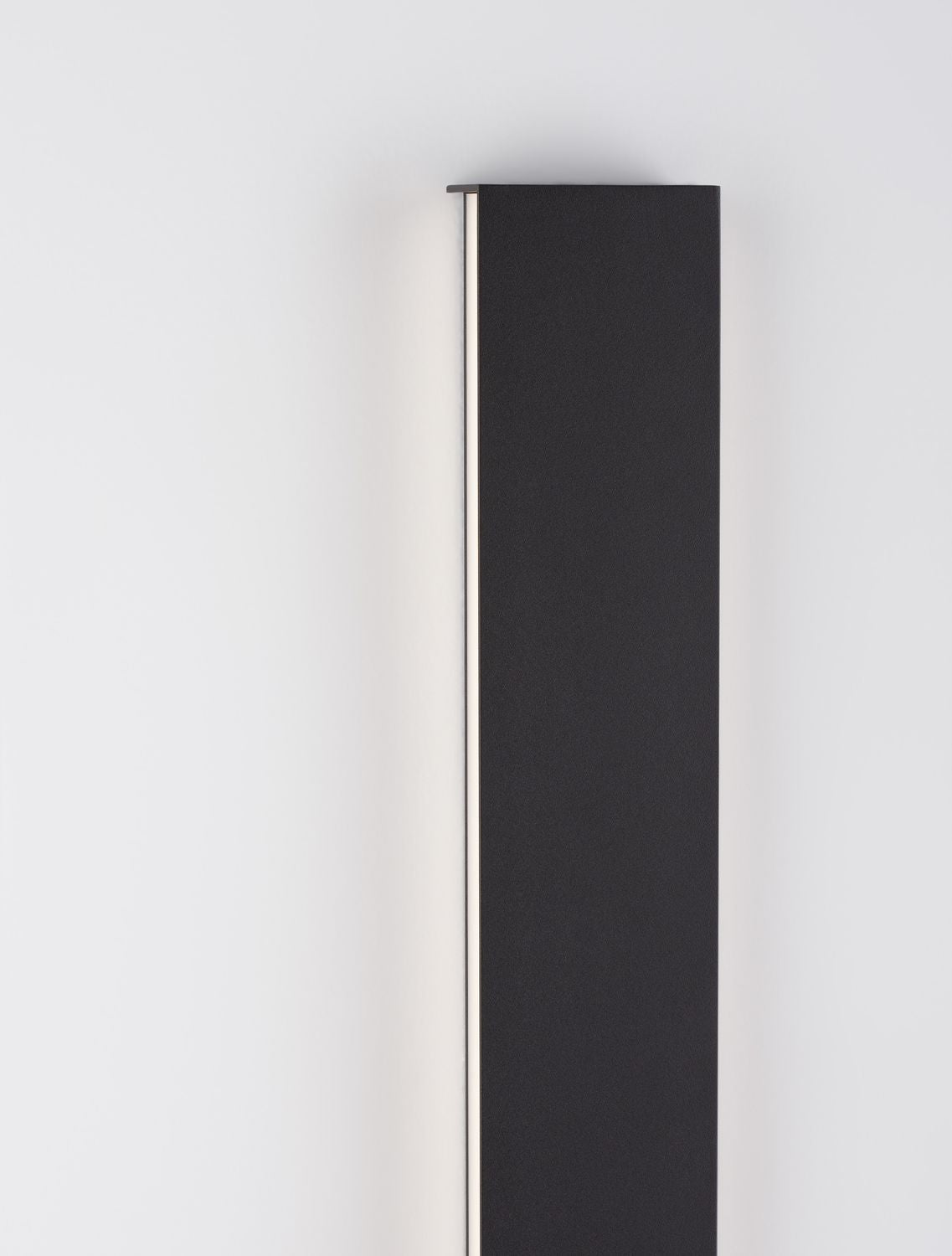 Applique murale Seline noire, L 60 cm