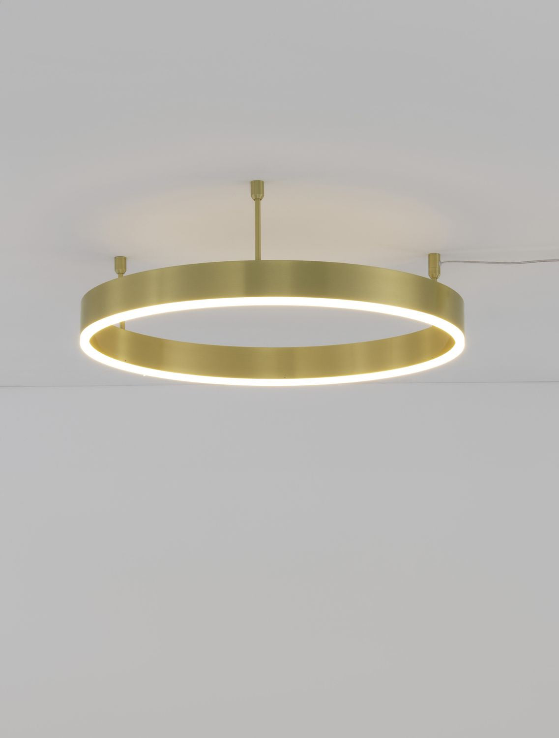 Plafonnier Motif bronze, L 60 cm