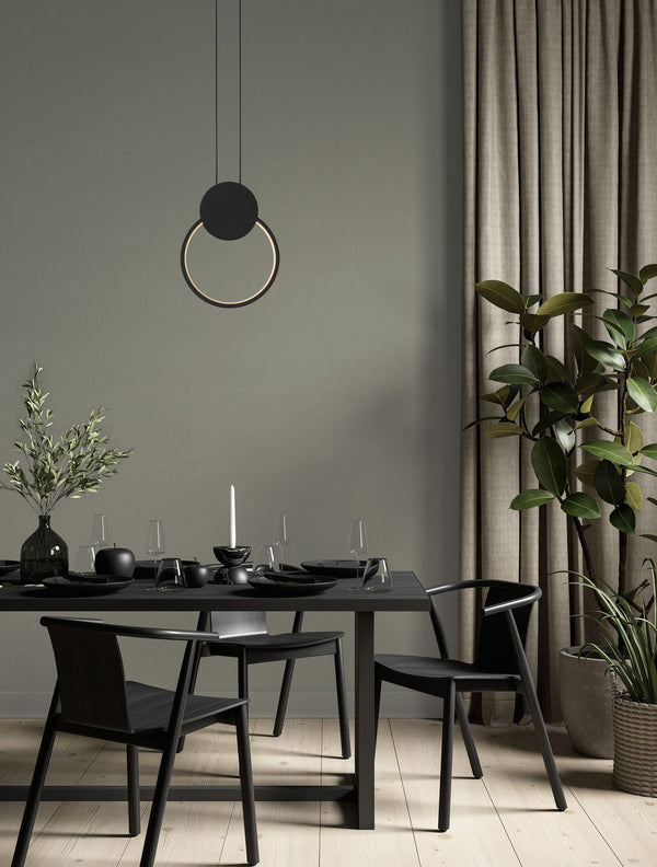Suspension Wiro noire (9080131)