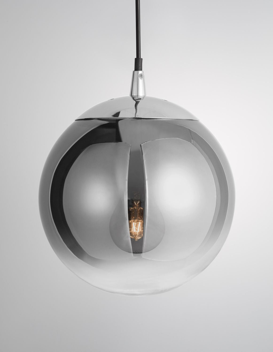 Suspension Lazione chromée, verre (9080200)