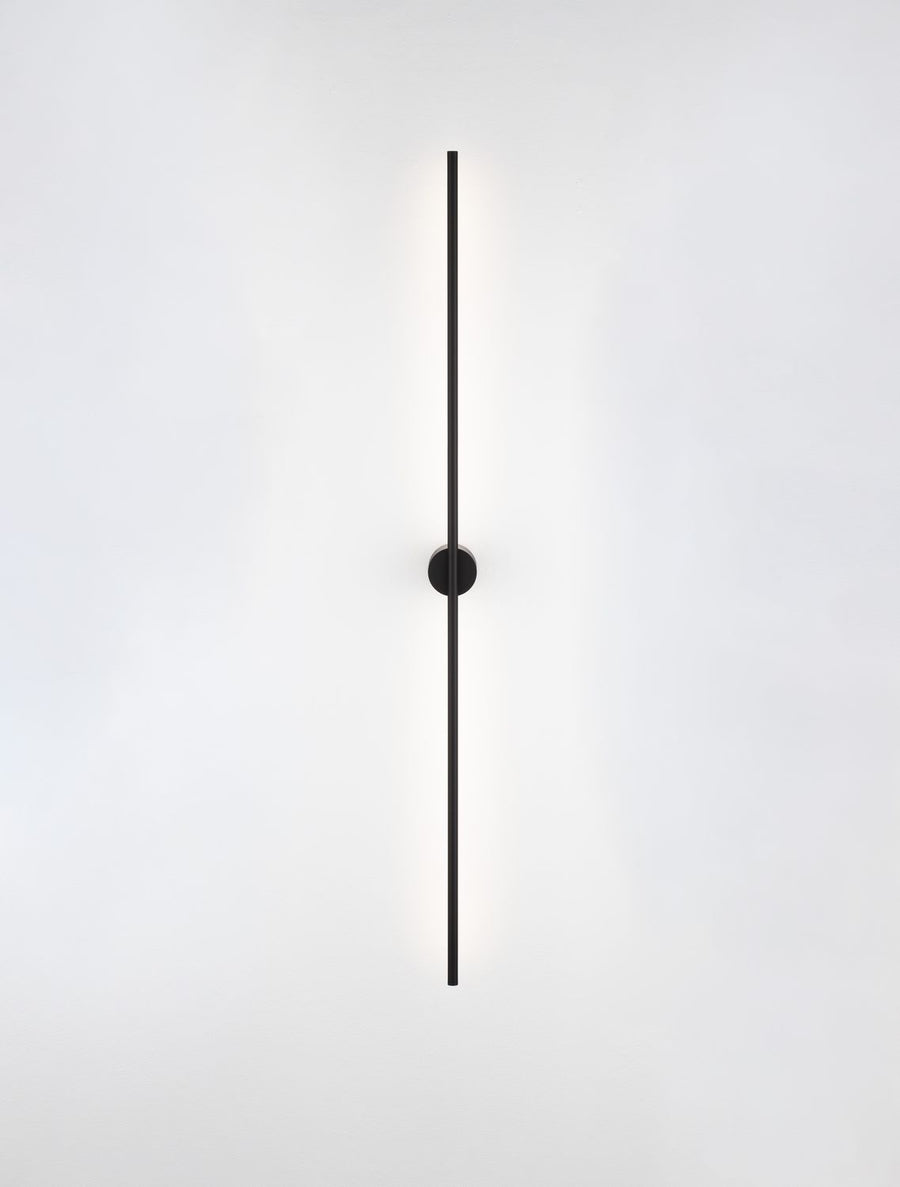 Applique murale Aden noire, H 120 cm (9081103)