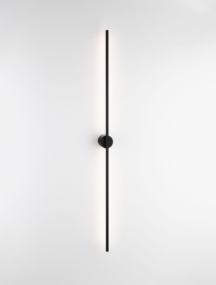 Applique murale Aden noire, H 120 cm (9081103)