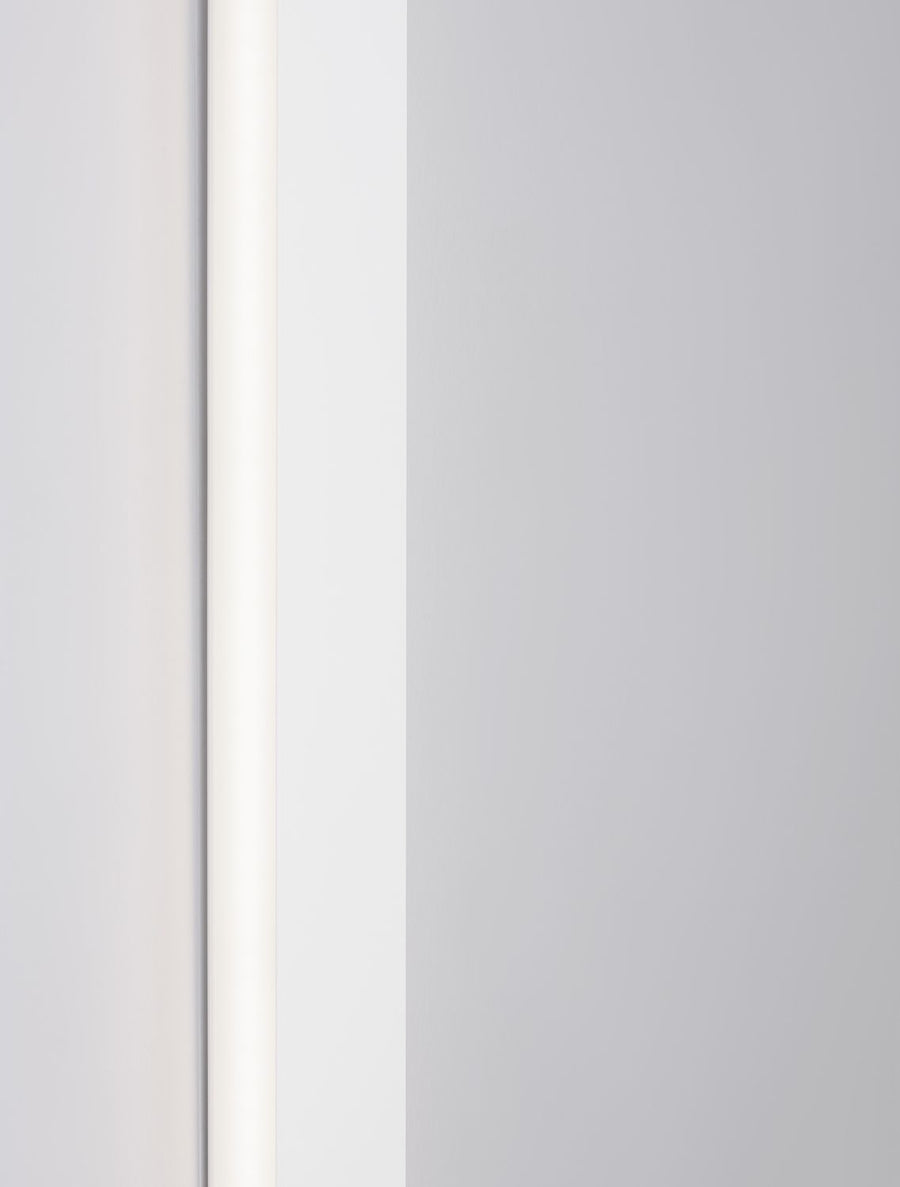 Applique murale Seline blanche, L 120 cm