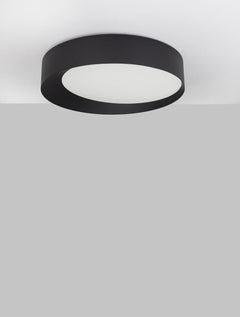 Plafonnier OBY noir, Ø 60 cm