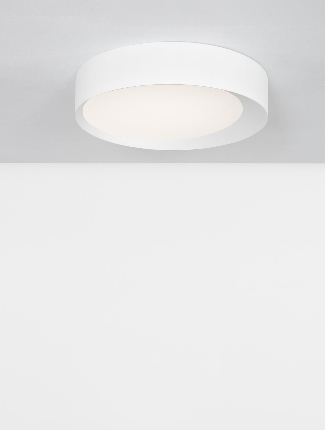 Plafonnier OBY blanc, Ø 60 cm