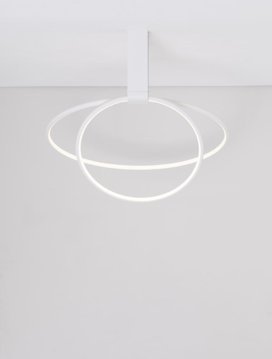 Plafonnier Garve blanc