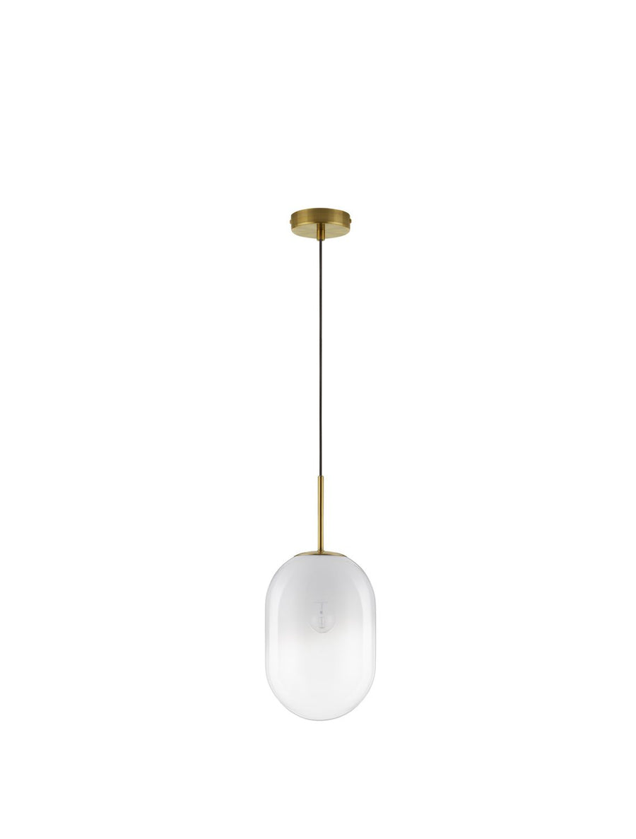 Suspension Chrysi dorée, verre (9092822)