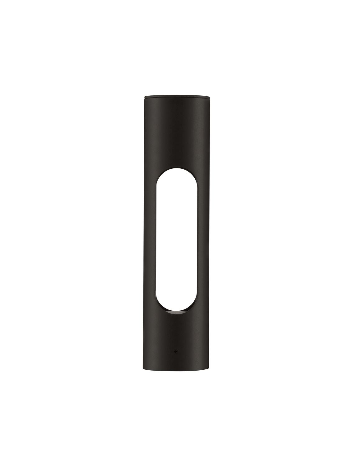 Borne extérieure Ellery noire, H 36 cm