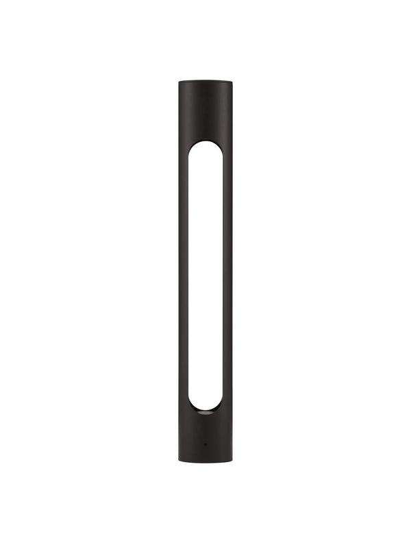 Borne extérieure Ellery noire, H 60 cm