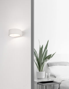 Applique murale Enna blanche