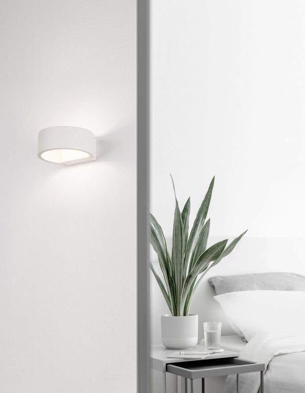 Applique murale Enna blanche