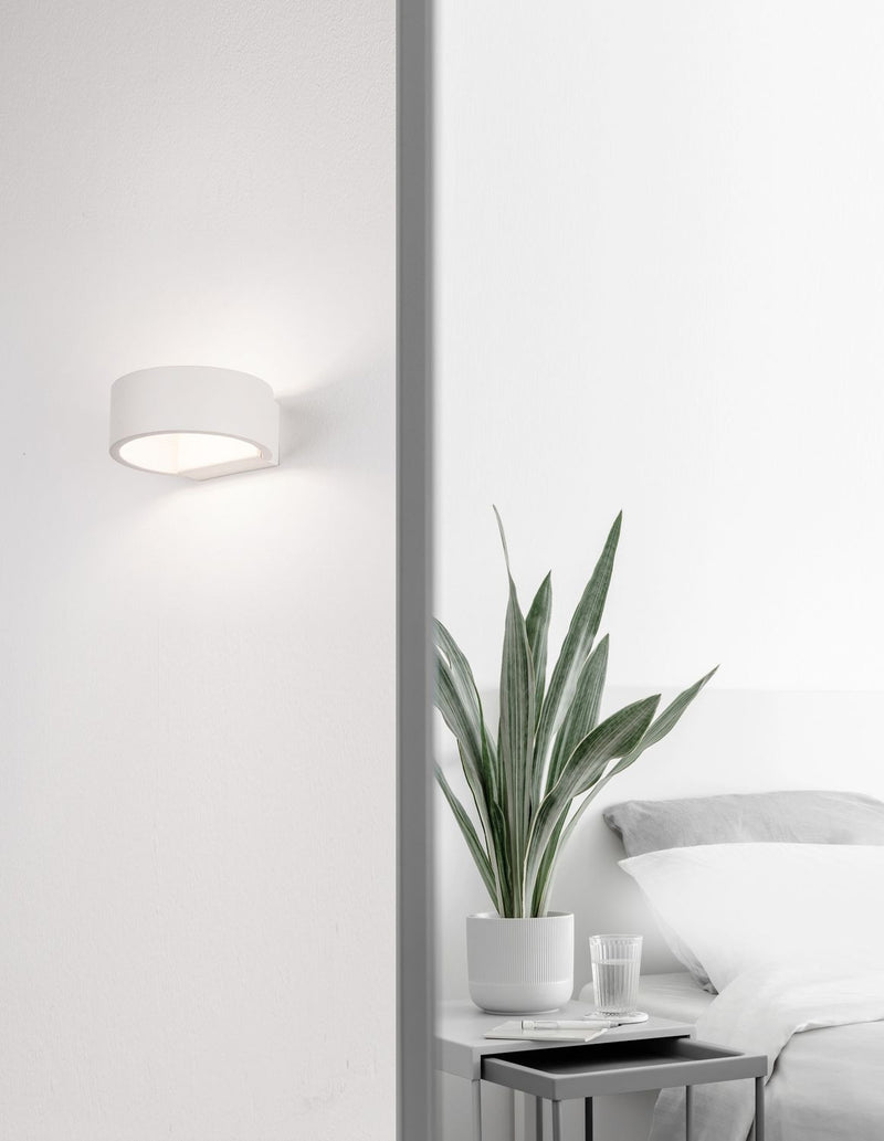 Applique murale Enna blanche