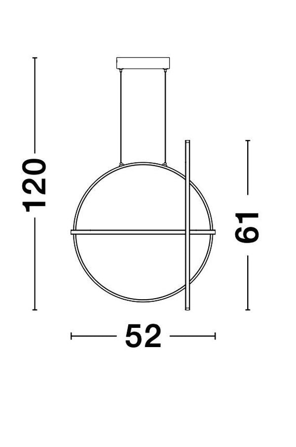Suspension Arte noire mat (9114861)