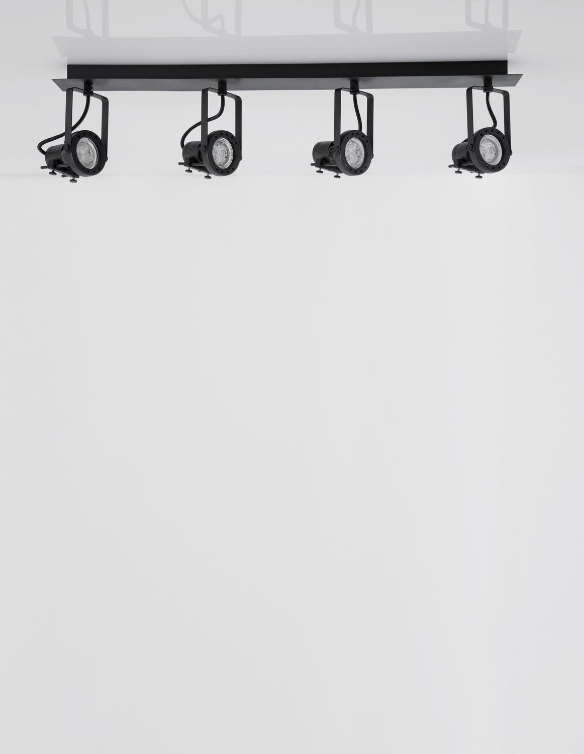 Plafonnier Salva 4 lumières noir