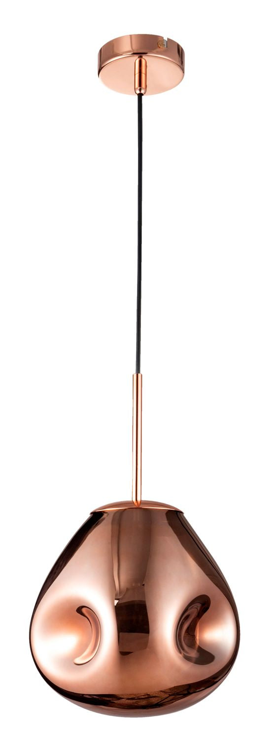 Suspension Lava cuivrée, verre (9190401)