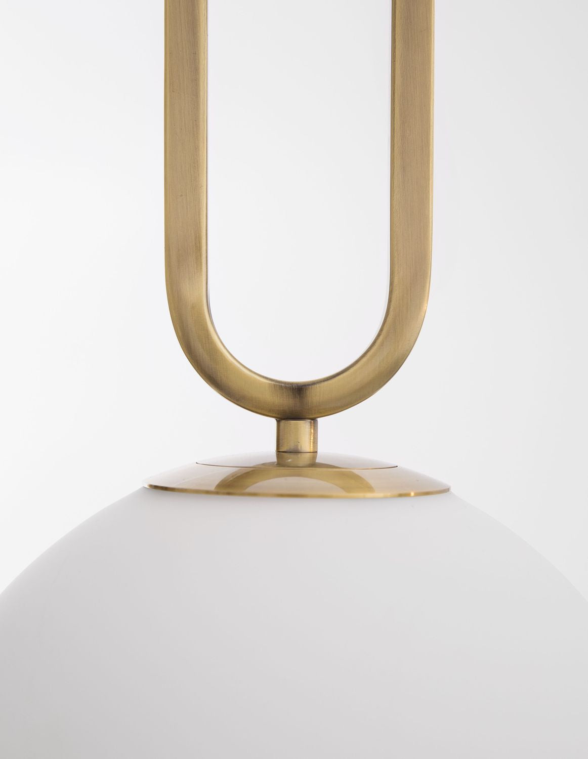 Suspension Grus dorée, verre (9191201)