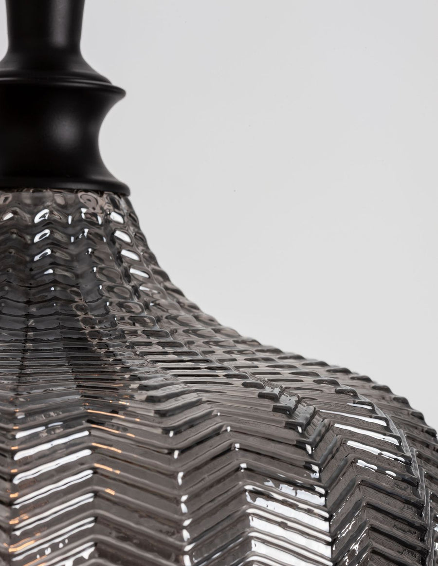 Suspension Loni noire, verre (9191242)