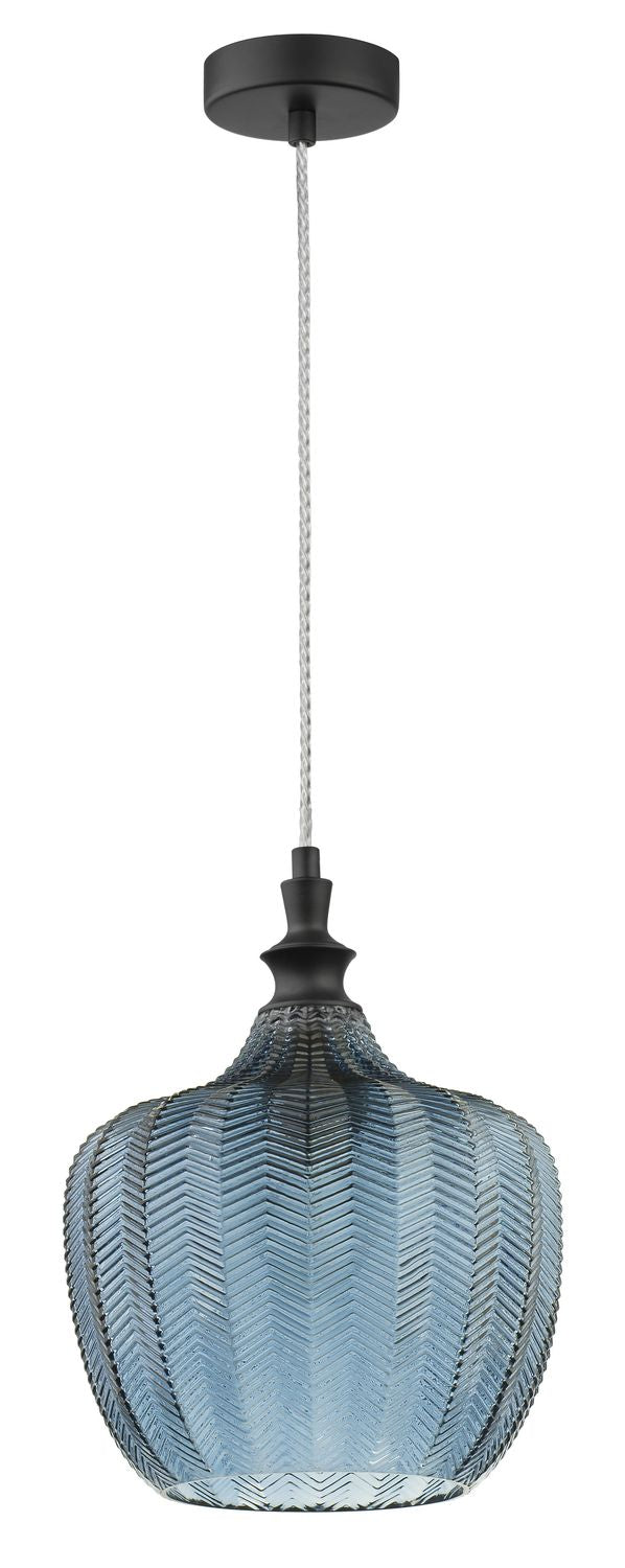 Suspension Loni noire, verre (9191243)