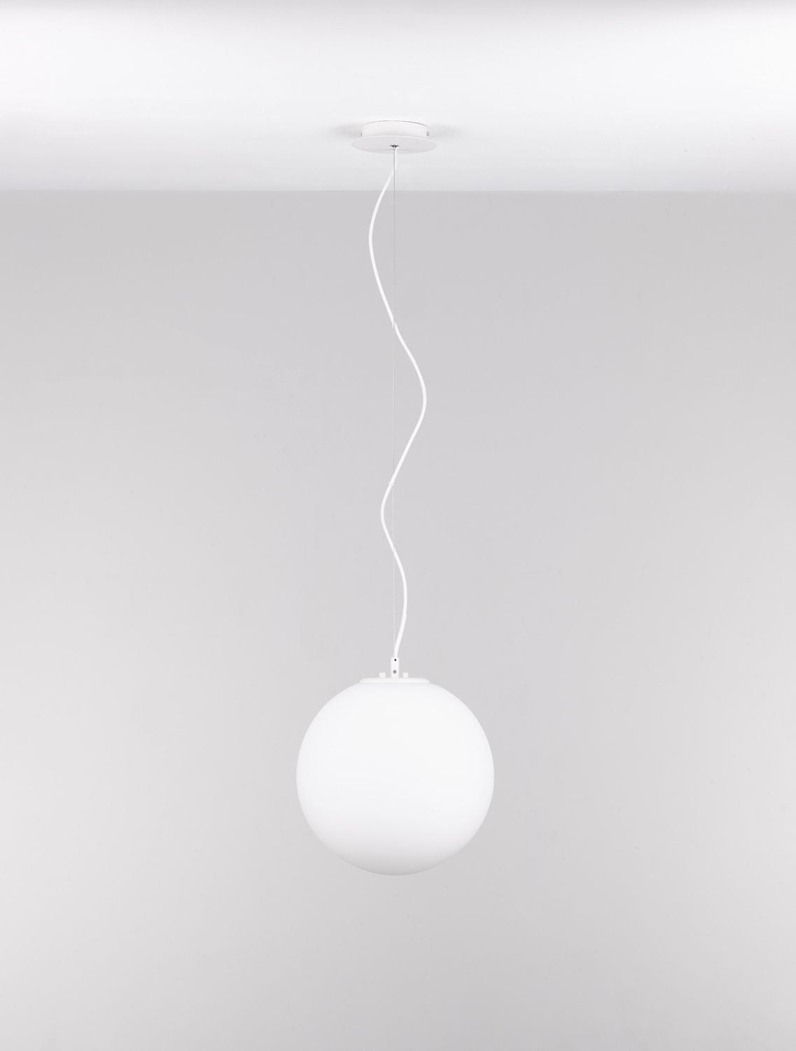 Suspension Nevoso blanche, verre (920421)