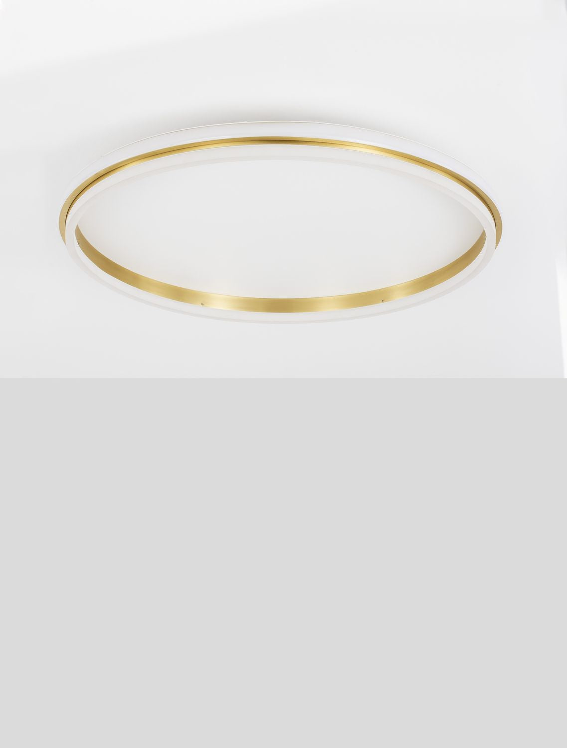 Plafonnier Willow doré, Ø 60 cm