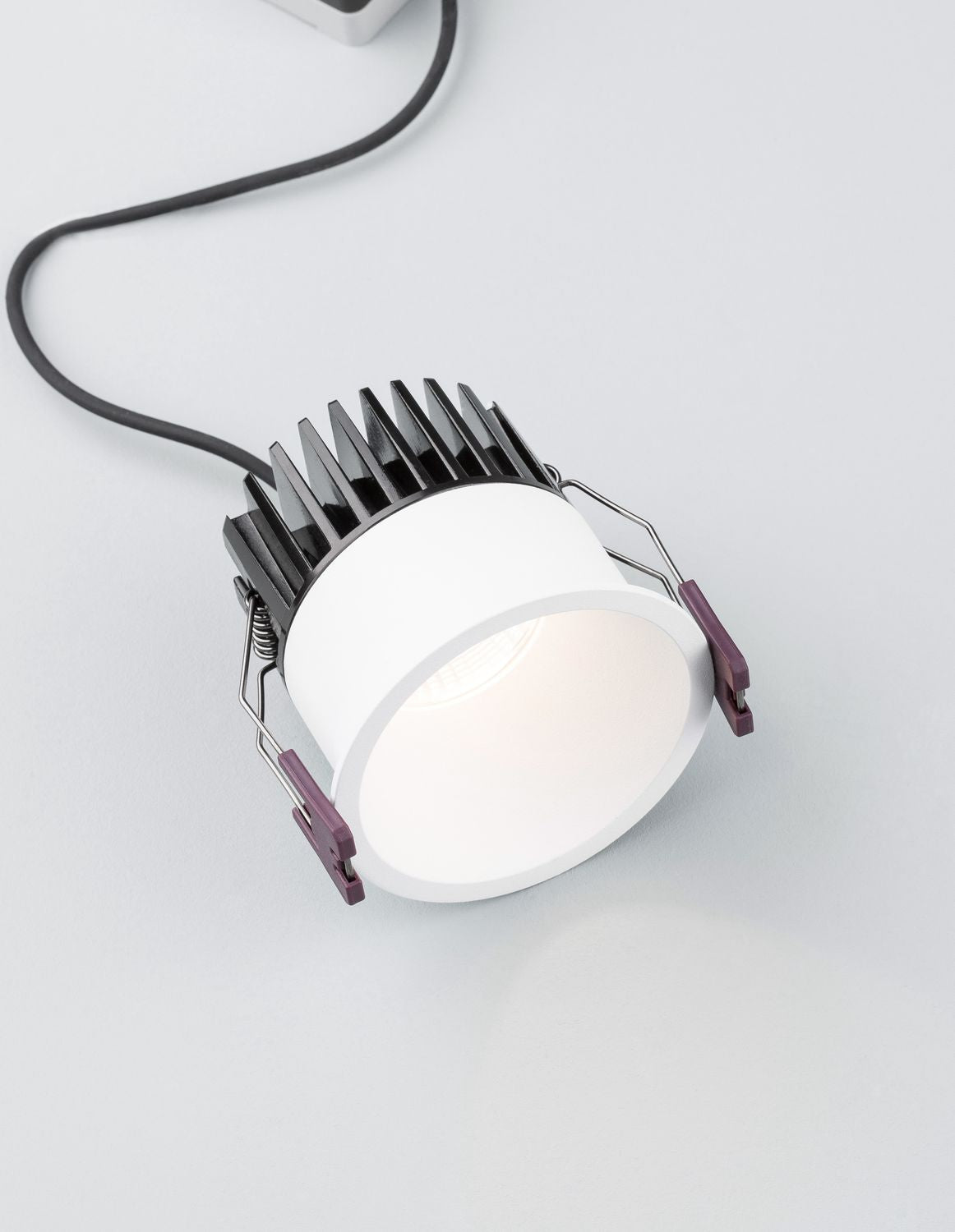 Projecteur extérieur Blade blanc, L 7,8 cm