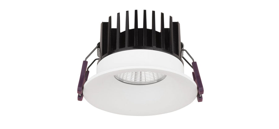 Projecteur extérieur Blade blanc, L 8,5 cm