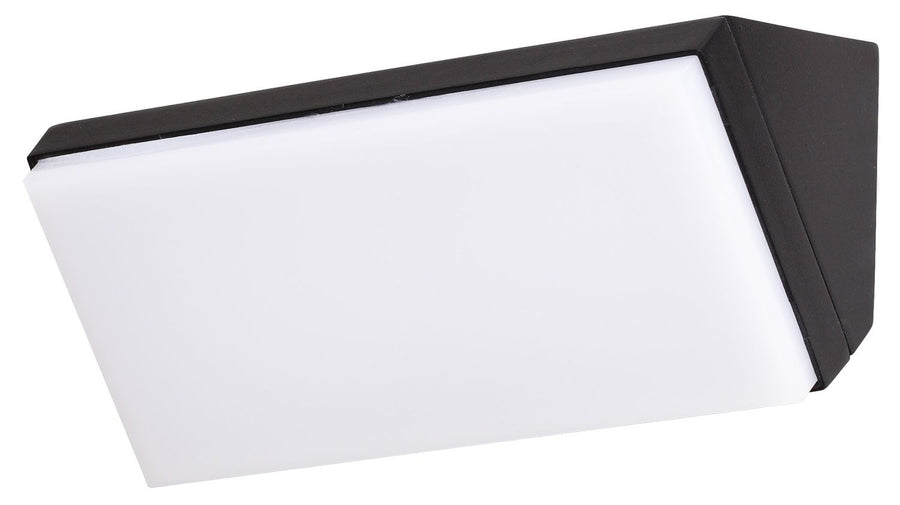 Applique extérieure Keen noire, L 18 cm