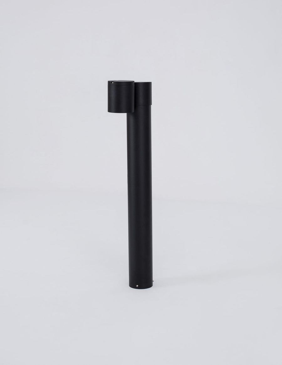 Borne extérieure Focus noire, verre