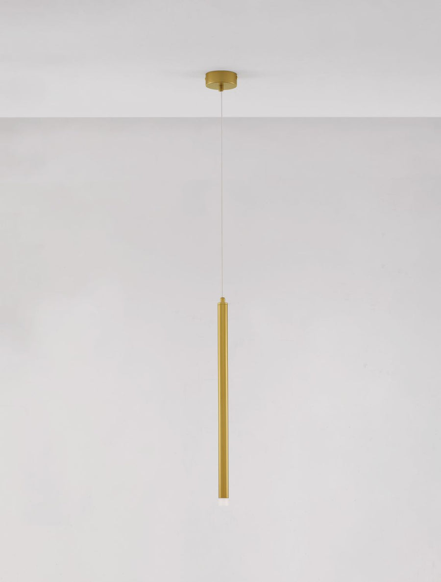 Suspension Trimle dorée, H 150 cm (9287918)