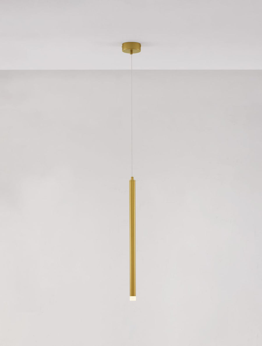 Suspension Trimle dorée, H 150 cm (9287918)