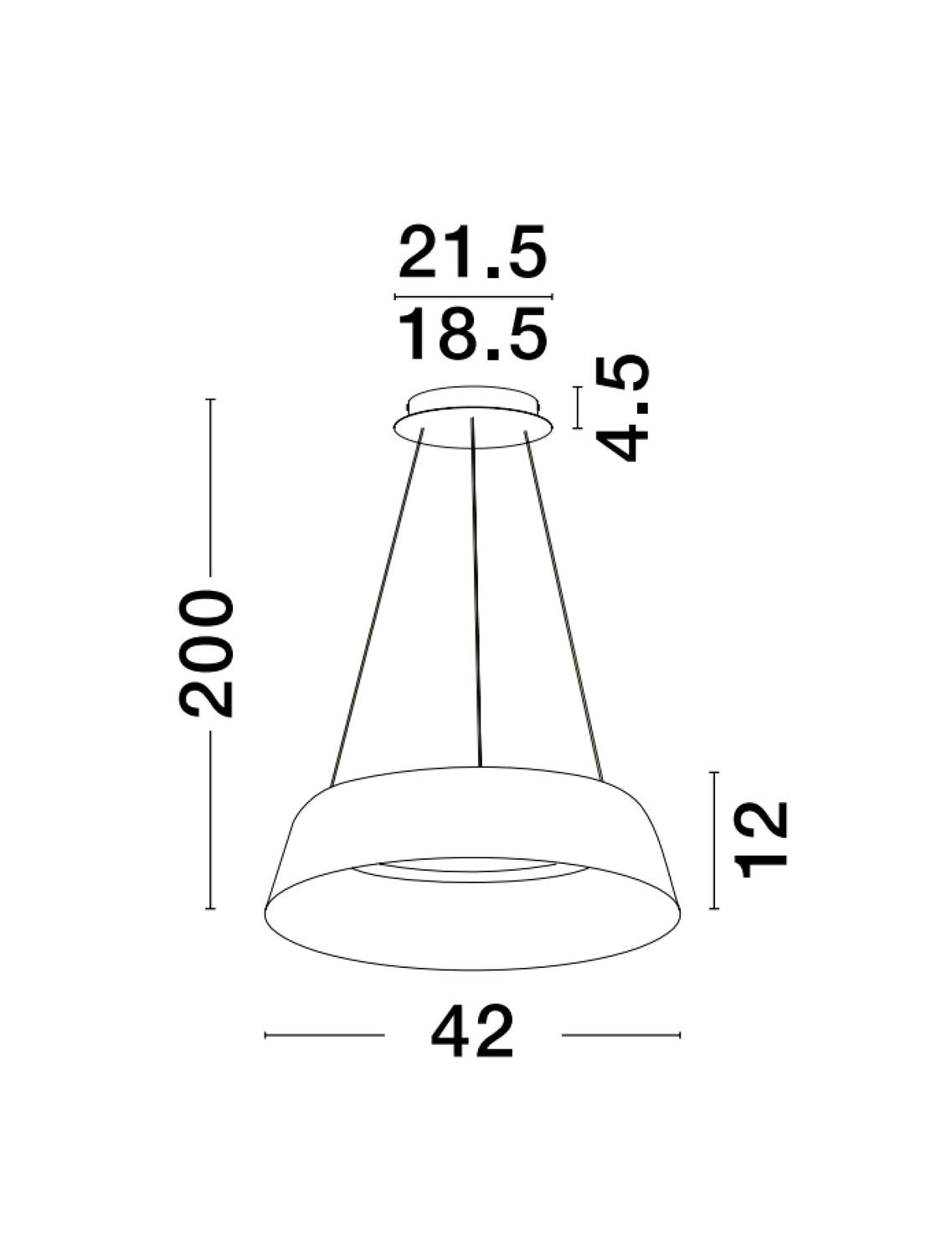 Suspension Alba blanche (9345655)