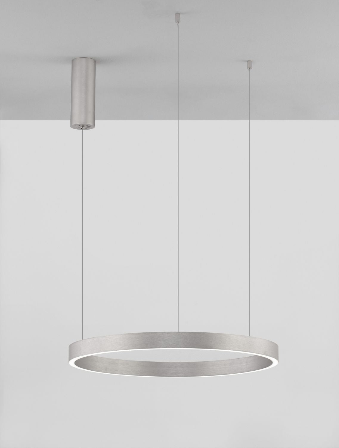 Suspension Elowen argentée, H 150 cm (9345662)