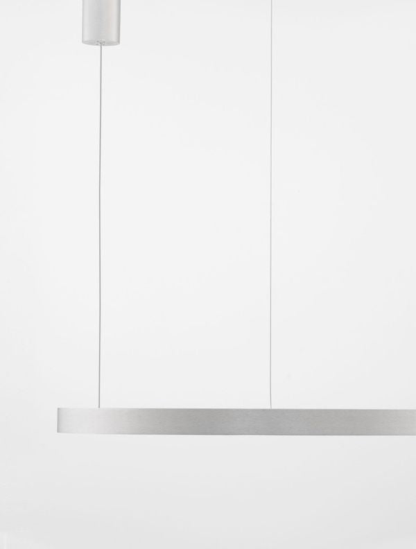 Suspension Elowen argentée, H 150 cm (9345666)