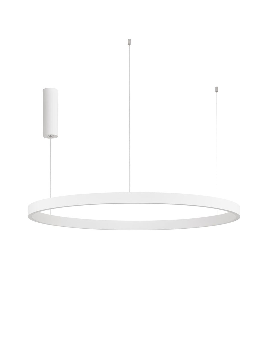 Suspension Elowen blanche, H 200 cm