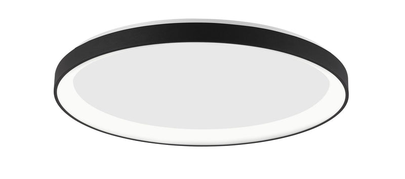 Plafonnier LED | Pertino Noir Ø 58 cm