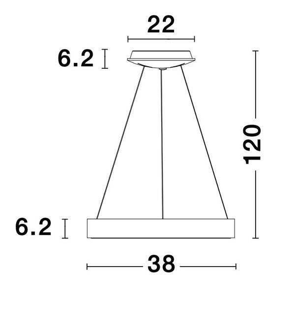 Suspension Rando Thin noire (9453431)