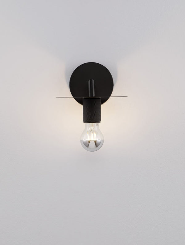 Applique murale Royal noire, L 21 cm