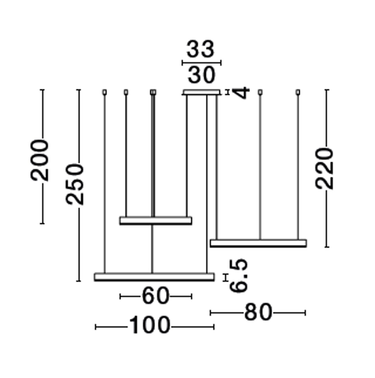 Suspension Motif dorée (9530190)