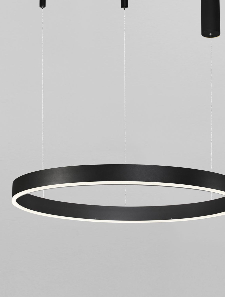 Suspension Motif noire, H 200 cm (9530214)