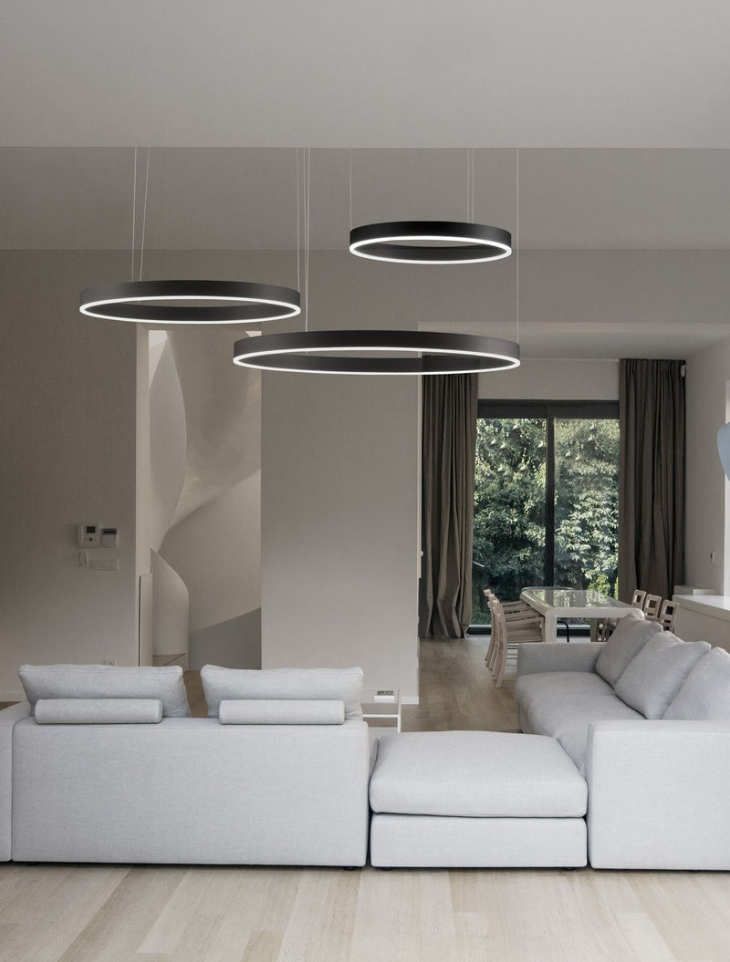 Suspension Motif noire, H 250 cm (9530215)