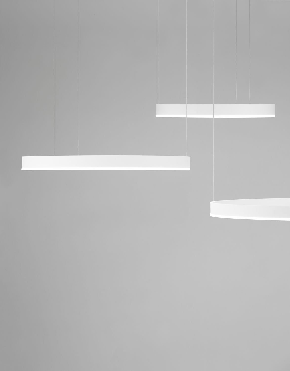 Suspension Motif blanche, H 250 cm (9530216)