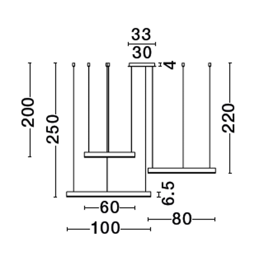 Suspension Motif dorée (9530217)