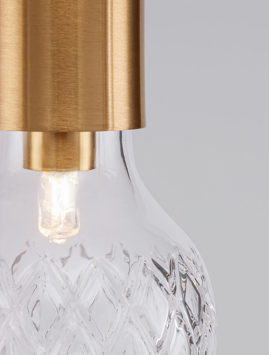 Suspension Veda laiton, verre
