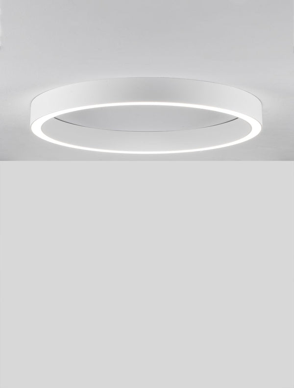 Plafonnier Sting blanc, L 80 cm